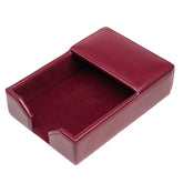 Burgundy Bonded Leather Memo Holder
